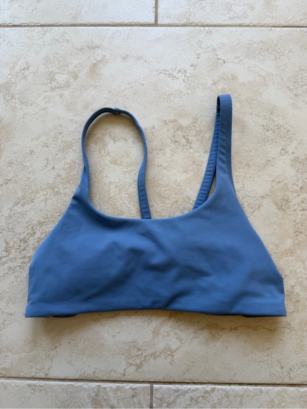 VUORI Blue Yosemite Strappy Sports Bra
